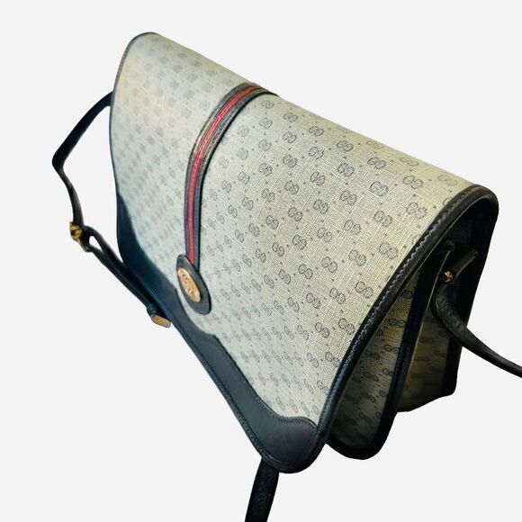 Authentic Vintage Gucci Micro GG Supreme Crossbody